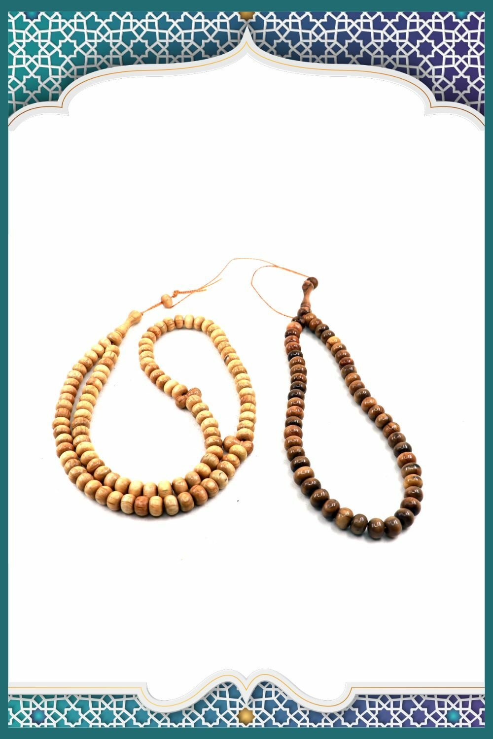 Zikir Tespihi Kör Diken 99'luk ve Sayı Tesbihi 50'lik