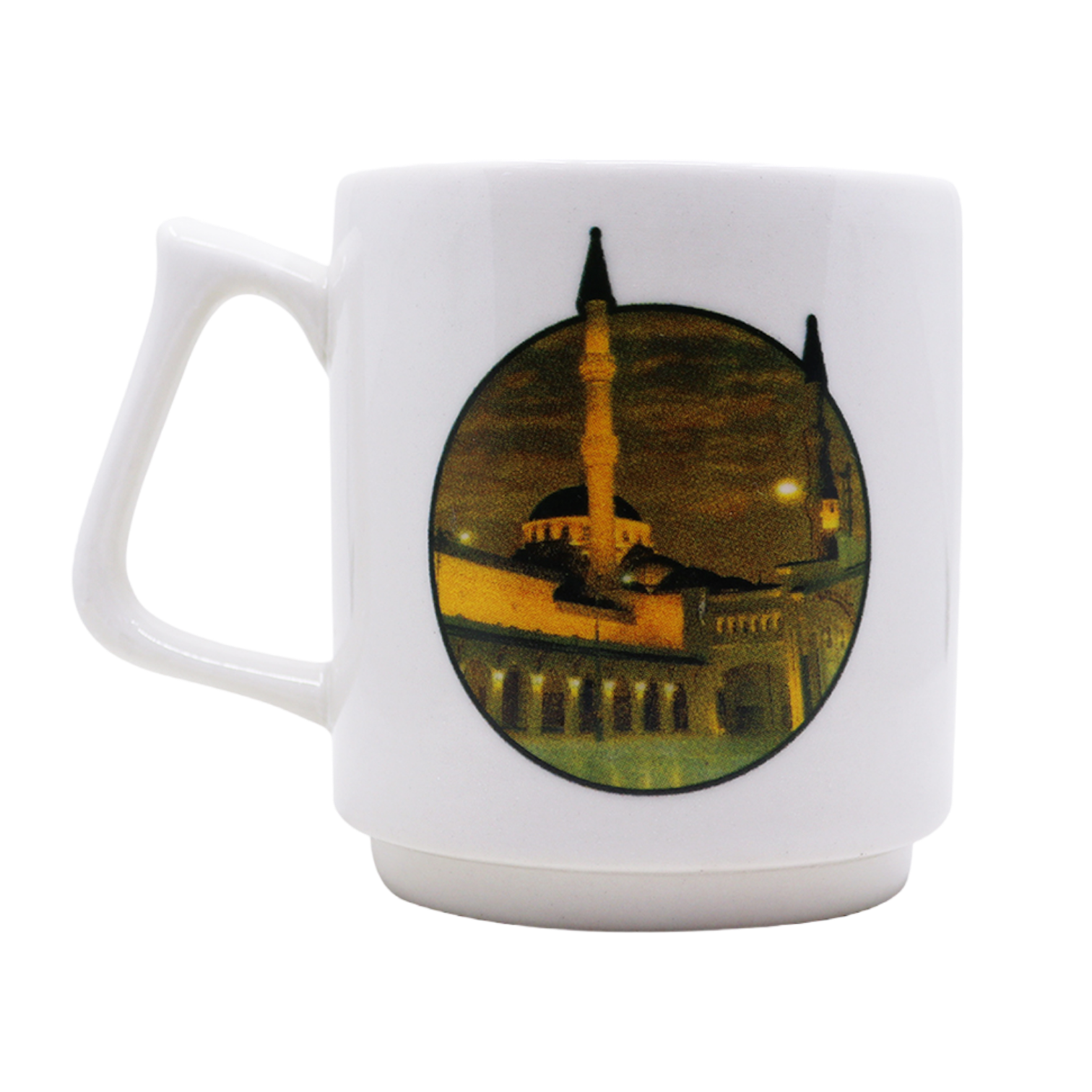 Menzil cami görsel tasarımlı porselen kupa