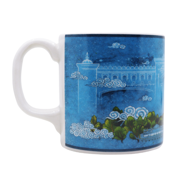 Menzil cami görsel tasarımlı porselen kupa