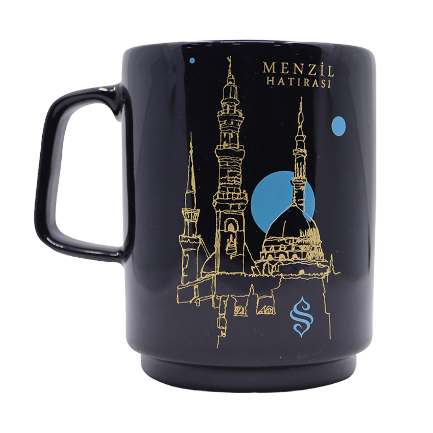 Ravza silüet tasarımlı porselen kupa