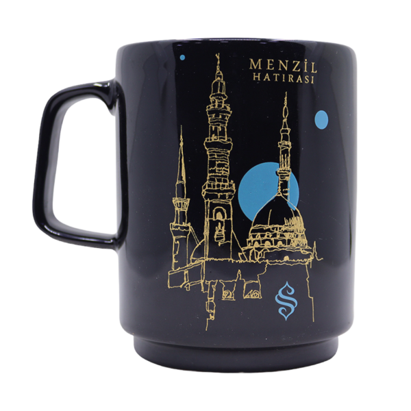 Ravza silüet tasarımlı porselen kupa